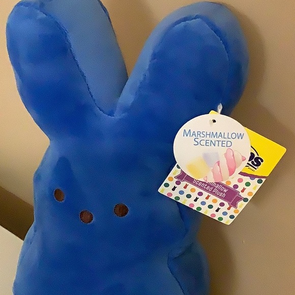 Peeps Blue 9" Marshmallow-Scented Bunny. New With Tags. - Picture 2 of 5